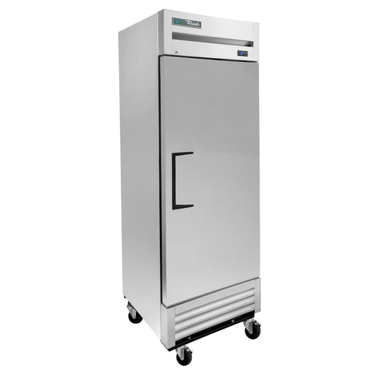 True T-19-HC 27" One Section Reach In Refrigerator, (1) Right Hinge Solid Door, 115v