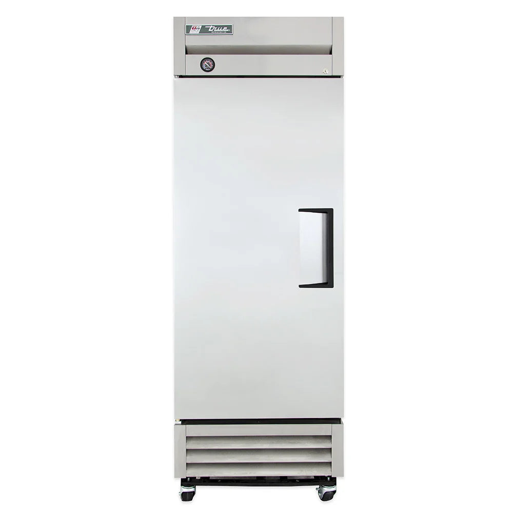True T-19-HC 27" One Section Reach In Refrigerator, (1) Left Hinge Solid Door, 115v