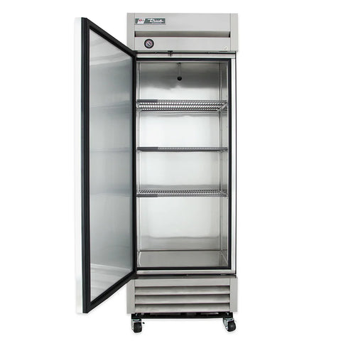 True T-19-HC 27" One Section Reach In Refrigerator, (1) Left Hinge Solid Door, 115v