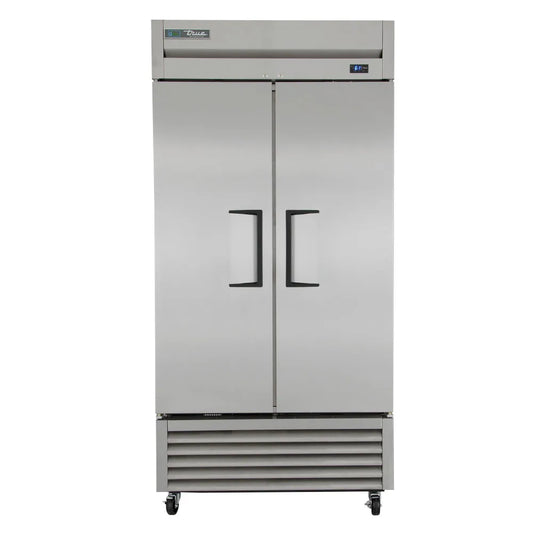 True T-35-HC 39 1/2" Two Section Reach In Refrigerator, (2) Left/Right Hinge Solid Doors, 115v