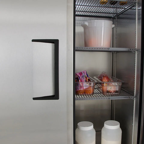 True T-35-HC 39 1/2" Two Section Reach In Refrigerator, (2) Left/Right Hinge Solid Doors, 115v
