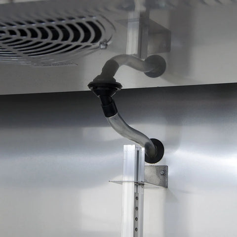 True T-35-HC 39 1/2" Two Section Reach In Refrigerator, (2) Left/Right Hinge Solid Doors, 115v