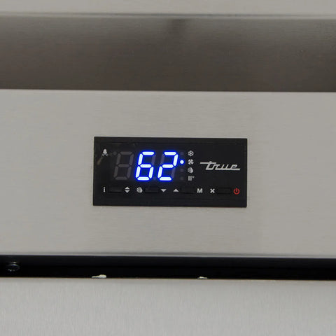 True T-35-HC 39 1/2" Two Section Reach In Refrigerator, (2) Left/Right Hinge Solid Doors, 115v
