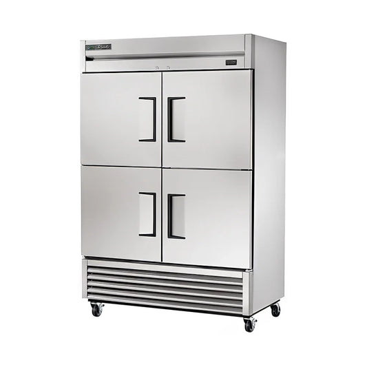 True T-49F-4-HC 54" Two Section Reach In Freezer, (4) Solid Right Hinged Doors, 115v