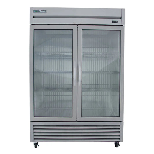 True T-49FG-HC~FGD01 54" Two Section Reach In Freezer, (2) Glass Doors, 115v