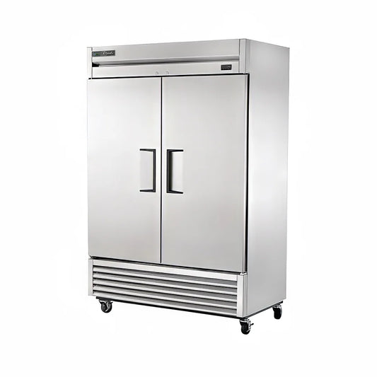 True T-49F-HC 54" Two Section Reach In Freezer, (2) Solid Right Hinged Doors, 115v