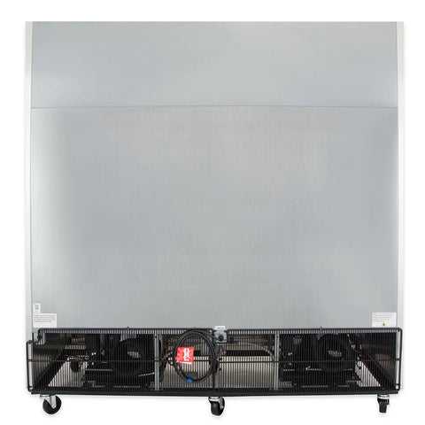 True T-72F-HC 78" Three Section Reach In Freezer, (3) Solid Doors, 115v