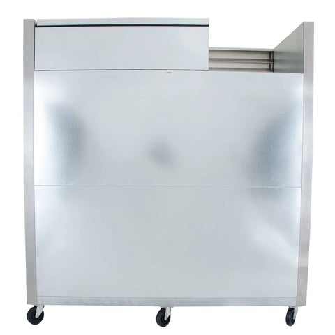 True STR3R-3S 77 3/4" Three Section Reach In Refrigerator, (3) Left/Right Hinge Solid Doors, 115v