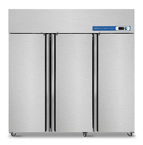 Aceland AF-72B 3 door 72" Stainless Steel Reach in Upright Freezer 54 Cu. Ft.