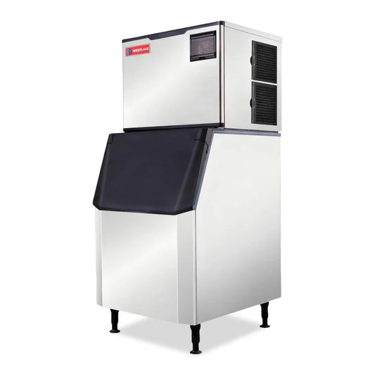SK-729 Westlake 700 lb. Air Cooled Cube Ice Maker with Bin 440 lb.