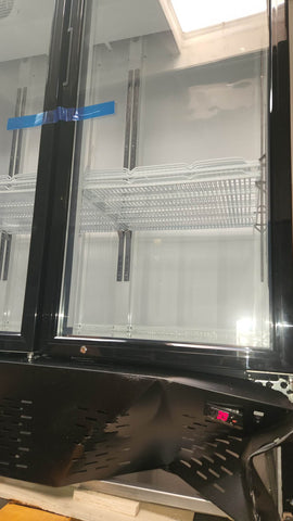 [CLEARANCE For SoCal Sale ONLY] #67604  ETL 71" Three Swing Door Merchandiser Refrigerator 57 cu.ft