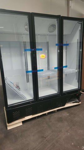 [CLEARANCE For SoCal Sale ONLY] #67604  ETL 71" Three Swing Door Merchandiser Refrigerator 57 cu.ft