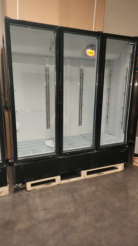 [CLEARANCE For Southern California Sale ONLY] #67601  ETL 71" Three Swing Door Merchandiser Refrigerator 57 cu.ft (Qty 1)