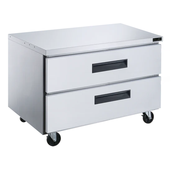 Dukers DUC36R-D2 2-Drawer Undercounter Commercial Refrigerator in Stainless Steel