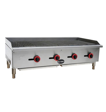 SABA CB-48 48" Gas Radiant Charbroiler 120,000 BTU