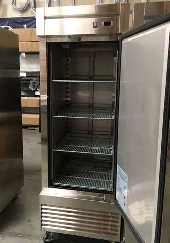 Dukers D28R Single Door Commercial Refrigerator in Stainless Steel