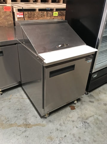 Dukers DSP29-12M-S1 1-Door Commercial Food Prep Table Refrigerator_Mega Top