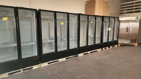 [CLEARANCE For SoCal Sale ONLY] #7601  ETL 48" Double Swing Door Merchandiser Refrigerator 34 cu.ft