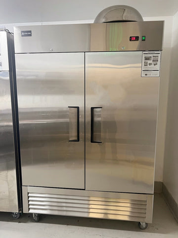 ⚡Flash Sale⚡Aceland AR-49B 54" Reach In Double Solid Door Refrigerator - 49 Cu. Ft