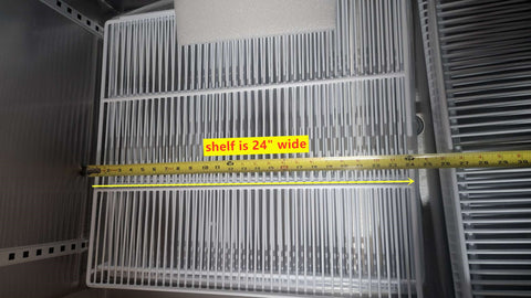 ⚡Flash Sale⚡Aceland AR-49B 54" Reach In Double Solid Door Refrigerator - 49 Cu. Ft