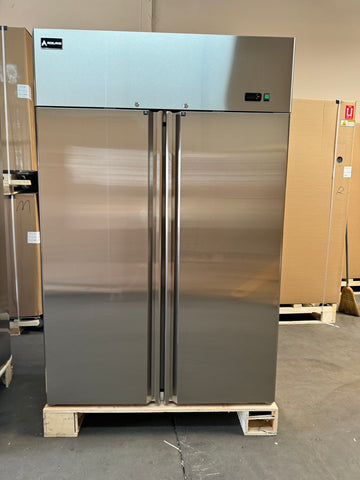Aceland AR-48B 2 door 48” Stainless Steel Reach in Upright refrigerator 36Cu. Ft