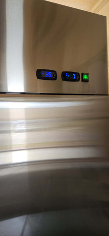 Aceland ARF-48B 48"Reach-in Double door COMBO Refrigerator and Freezer 36 Cu.Ft.