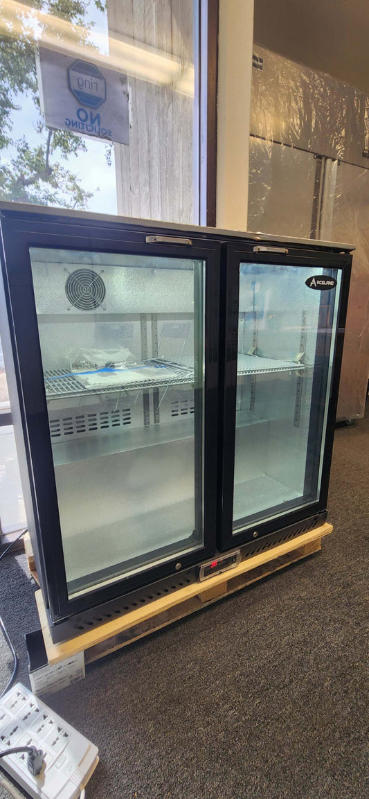 [Clearance-For SoCal Pickup] Aceland ABC-230 35.4" Glass Door Back Bar Cooler -7 Cu ft (Copy)