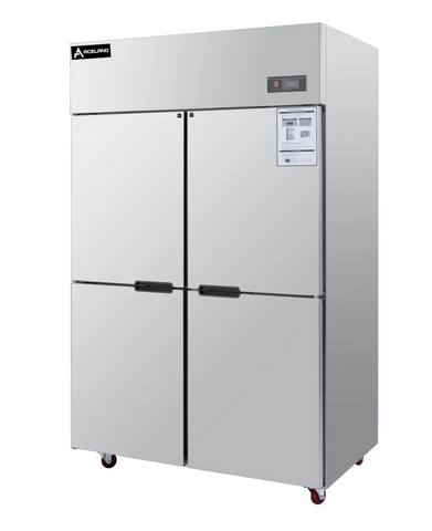 ⚡Flash Sale⚡Aceland AF-128  4-door 48" Stainless Steel Reach in Upright Freezer 33 cu. ft