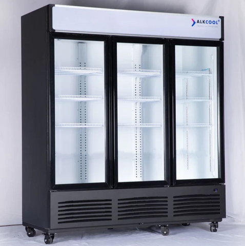 ALK TGDR70  70.9" Three Swing Door Merchandiser Refrigerator