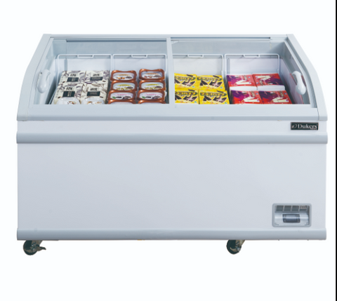 Dukers WD-500Y 56" Commercial Chest Freezer in White 17.6 Cu. Ft