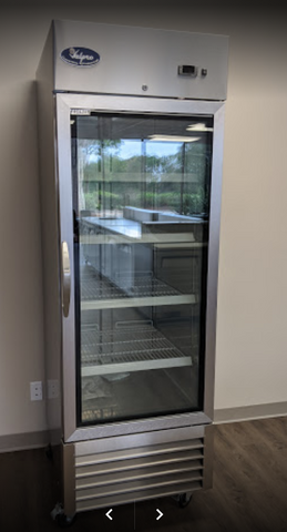 Valpro VP1FG-HC 23 cu. ft. Single Glass Door Freezer