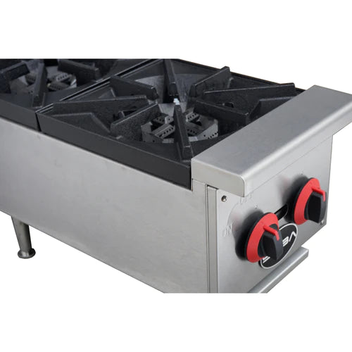 SABA HP-2 2 Plate Gas Hot Plate 50,000 BTU