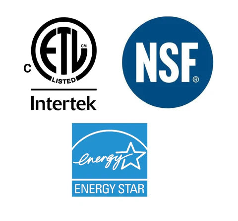 SK-729 Westlake 700 lb. Air Cooled Cube Ice Maker with Bin 440 lb.