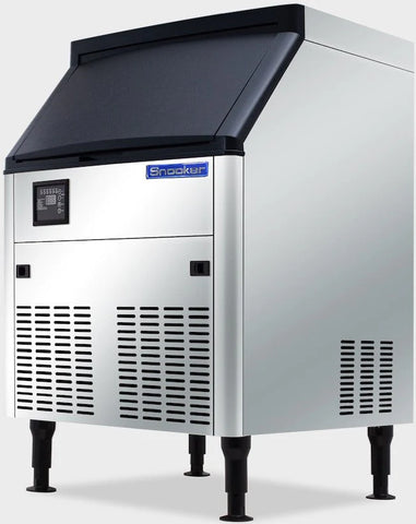 Snooker 280 lb. Freestanding or Built-In Half Cube Commercial Ice Maker