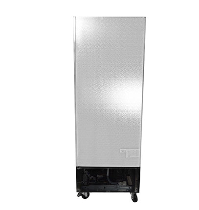 SABA S-23FG 29" W Stainless Steel Hinged Doors 1 Section Freezer Merchandiser - 115 Volts