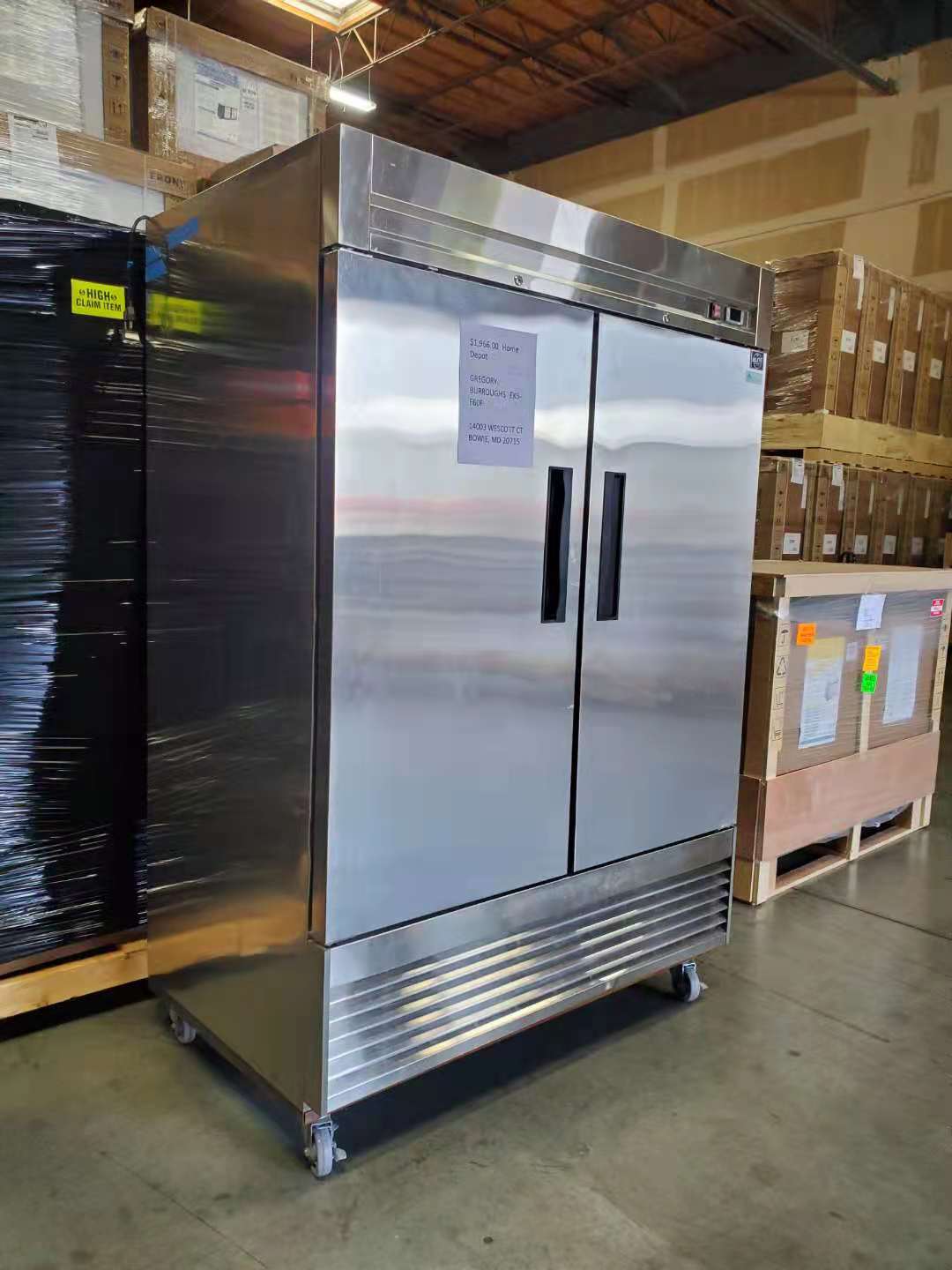 Dukers D55F 2-Door Commercial Freezer in Stainless Steel – Aceland  Restaurant Supplies & Equipment Store