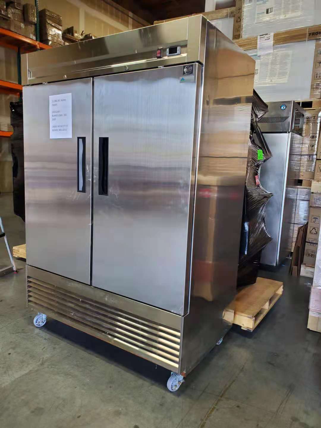 Dukers D55F 2-Door Commercial Freezer in Stainless Steel – Aceland  Restaurant Supplies & Equipment Store