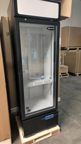 APR-303 22.8" Single Door Merchandiser Refrigerator 10 cu.ft