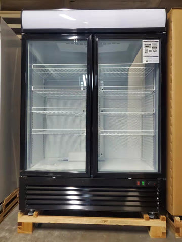 Aceland APR-49BG 54.1" Double Swing Door Merchandiser Refrigerator 43 cu.ft