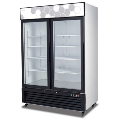 Migali C-49RS-HC 49 cu/ft Sliding Glass Door Merchandiser Refrigerator