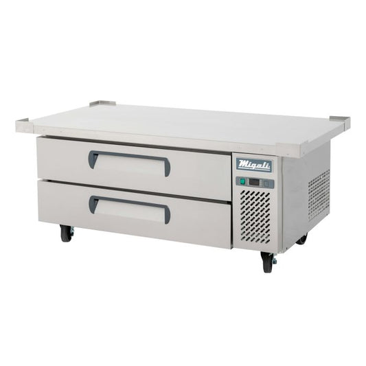 Migali C-CB52-60-HC 52″Refrigerated Chef Base with 60″ Extended Top