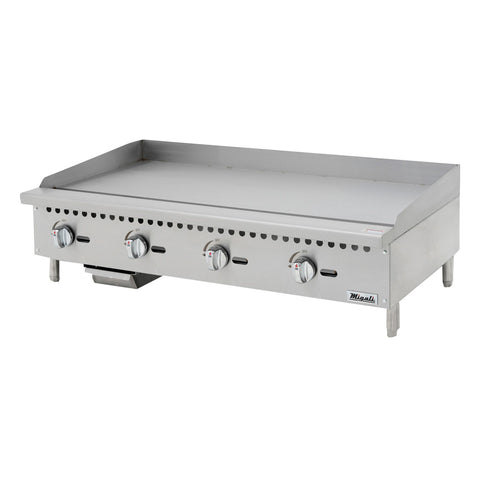 Migali C-G48 48″ Wide Manual Griddle - 120,000 BTU