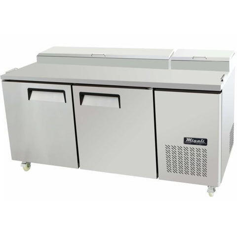 Migali C-PP67-HC 67″ Pizza Prep Table (No Pans)