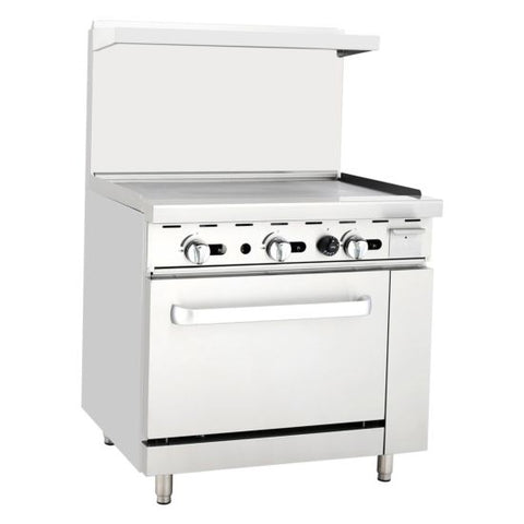 Migali  C-RO-36G-LP 36” Griddle, (1) Oven, Liquid Propane