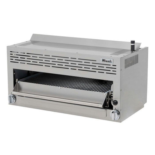 Migali C-SM-36-NG 36" Natural Gas Manual Control Salamander Broiler - 43,000 BTU