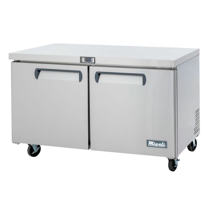 Migali C-U60F-HC 60″ Under-counter & Work Top Freezer