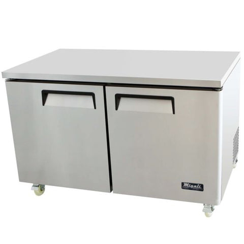Migali C-U60F-HC 60″ Under-counter & Work Top Freezer