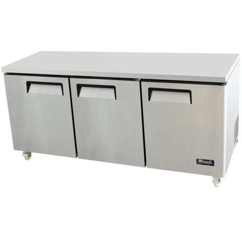 Migali C-U72R-HC 72″ Under-counter & Work Top Refrigerator