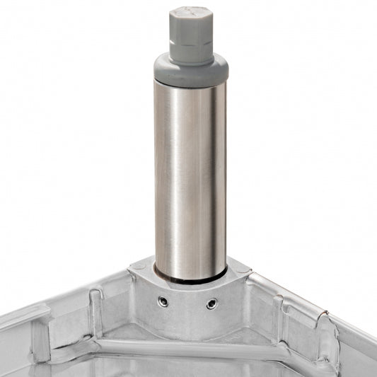 Commercial Work Table WT-E3030- Stainless Steel Top, Galvanized Undershelf  30x30"