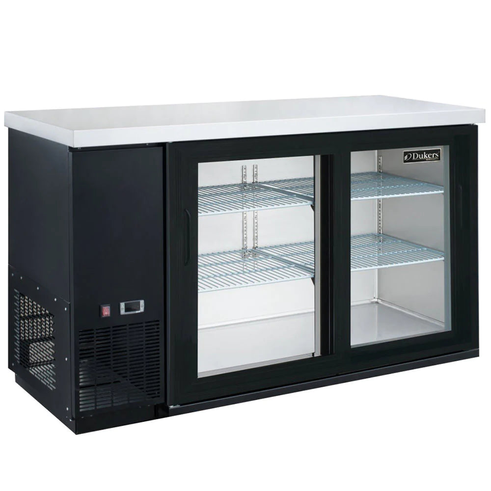 Dukers DBB60-S2 2 Door Bar and Beverage Cooler (Sliding Doors)